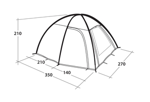 Outwell Arizona 3 Kampagne